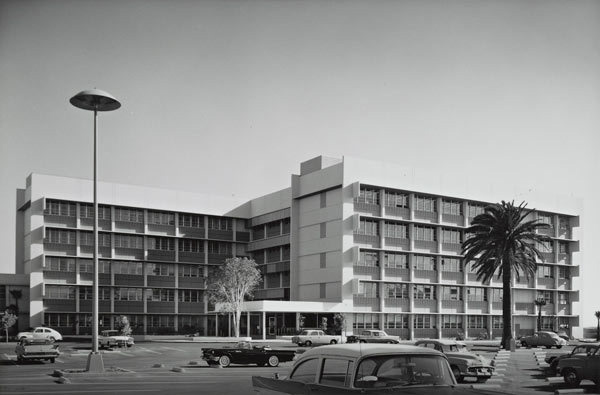 Julius Shulman, "Allison and Rible, Rand Corporation (Santa Monica, Calif.), 1962" © J. Paul Getty Trust