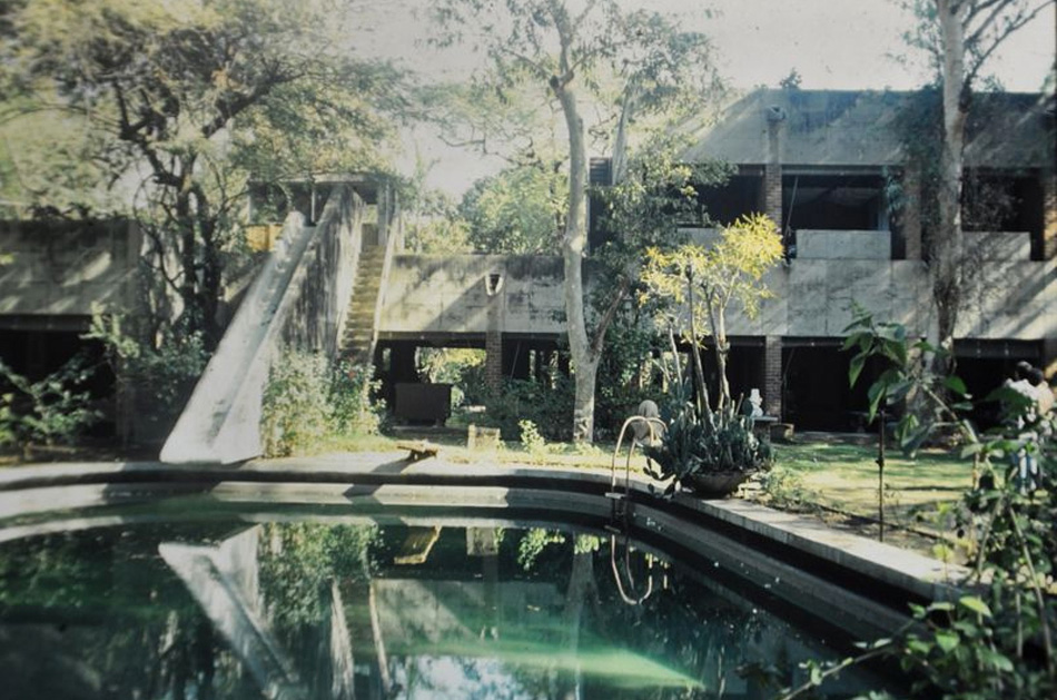 Le Corbusier, Villa de Madame Manorama Sarabhai, Ahmedabad, 1951. Photo: Nicholas Iyadurai. ©FLC/ARS, 2013.