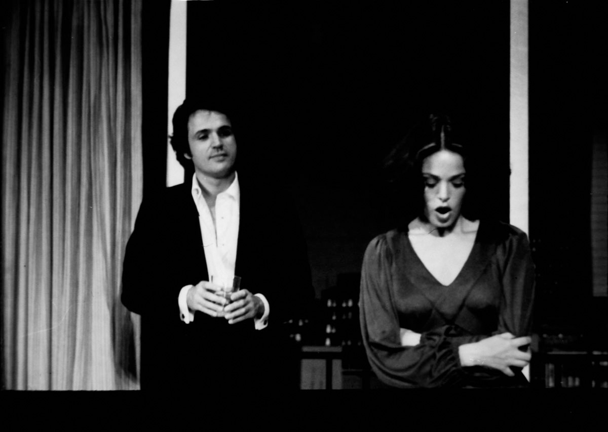 William Leavitt, <em>The Silk</em>, 1975. Performance, Barnsdall Park Theater, Los Angeles.