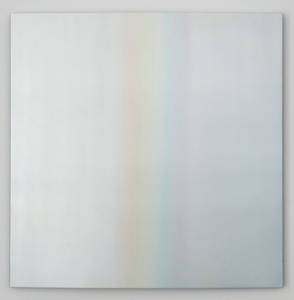 Don Dudley, <em>Sky Prism</em>, 1966-67. Acrylic lacquer on aluminum, 21 x 21 in. 