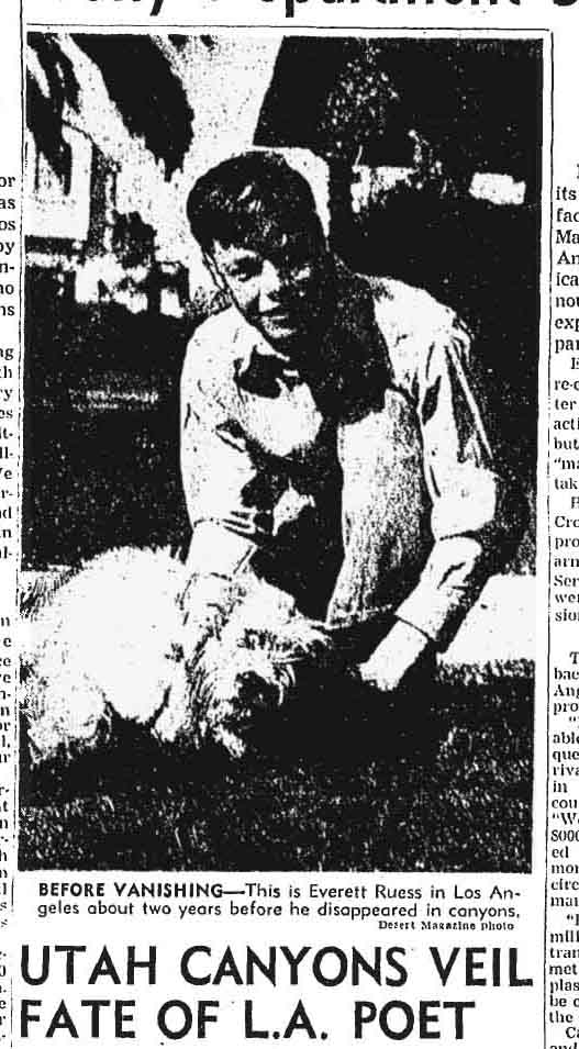 The mystery of Everett Ruess